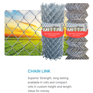 Chain Link Fencing (GI)